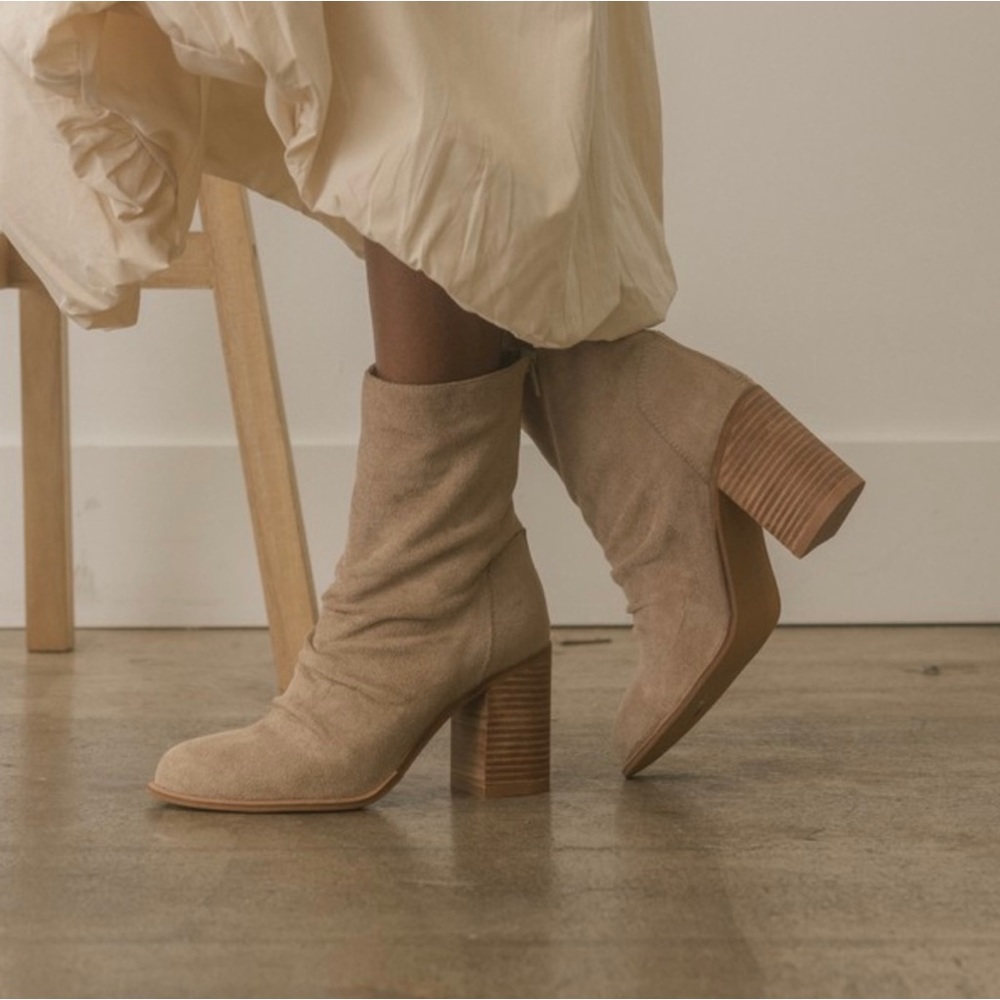 Vegan Leather Bootie